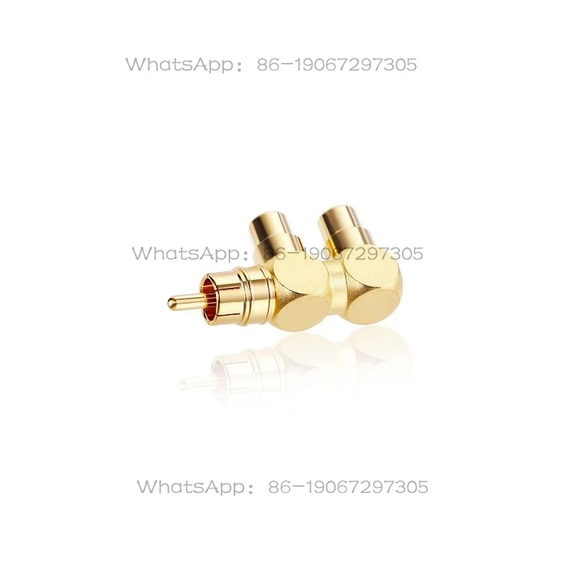 adaptateur-rca-serie-one-point-two-connecteur-coaxial-lotus-head-tee-adaptateur