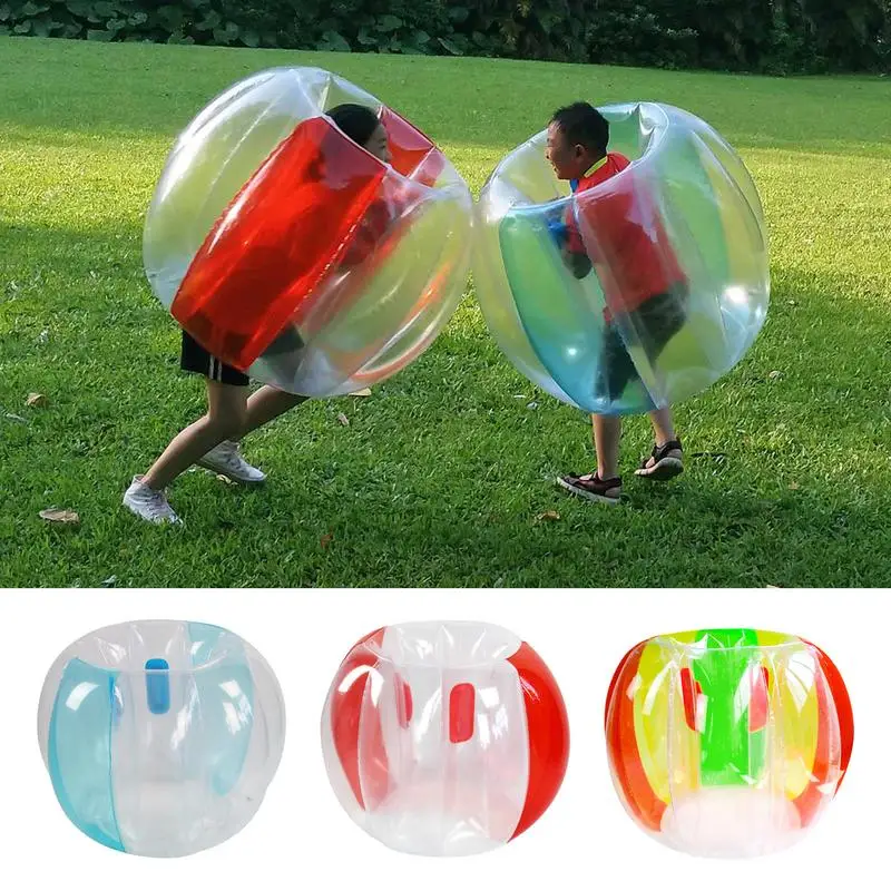 Inflatable Body Bumpers Human Hamster Ball Bubble Soccer Outdoor Team Game Play Toys Summer Bubble House Safe Inflatable Balls