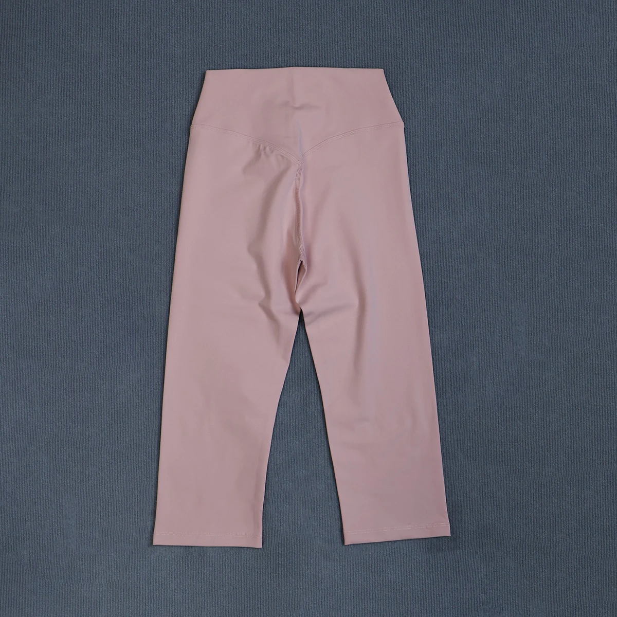 Ctenkevet 3/4-Yogahose mit hoher Taille für Damen, Sommer, Hüfthebende Capri-Leggings, Turnhose, Sportmode für Damen – Detail 18