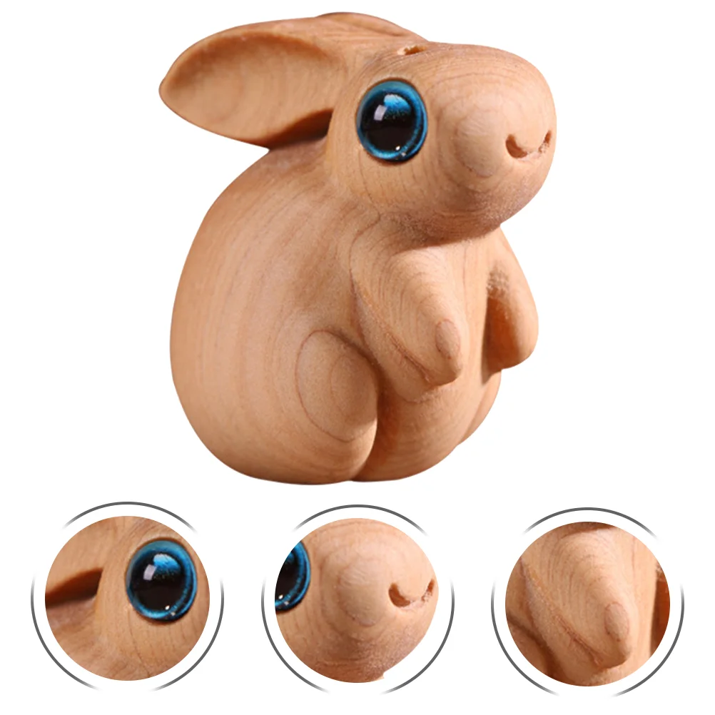 Decorative Keychain Jewelry Rabbit Pendant DIY Portable for Hanging Exquisite Bunny Desktop Accessories