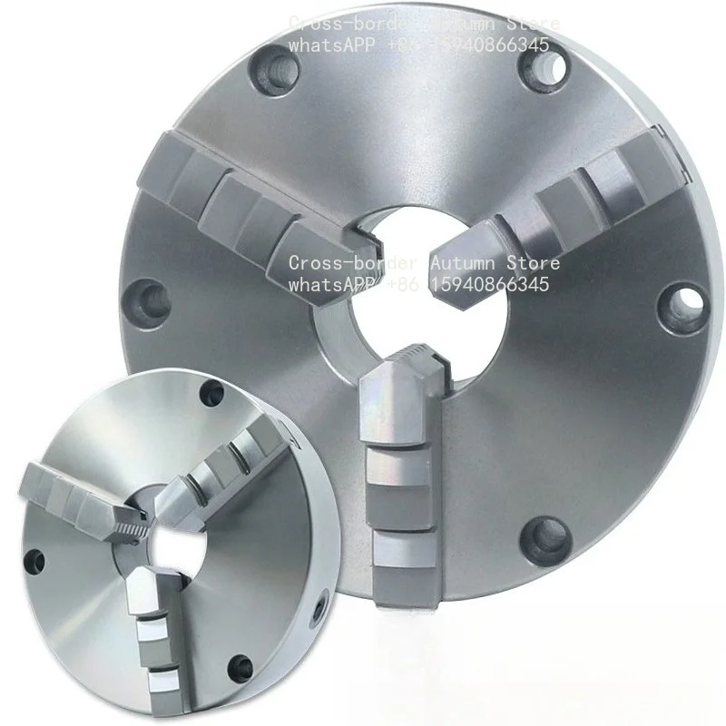 Through Hole 3 Jaw Self Centering Scroll Chuck K11-80 K11-250 CNC Lathe Machine Clamping Chuck Fixture