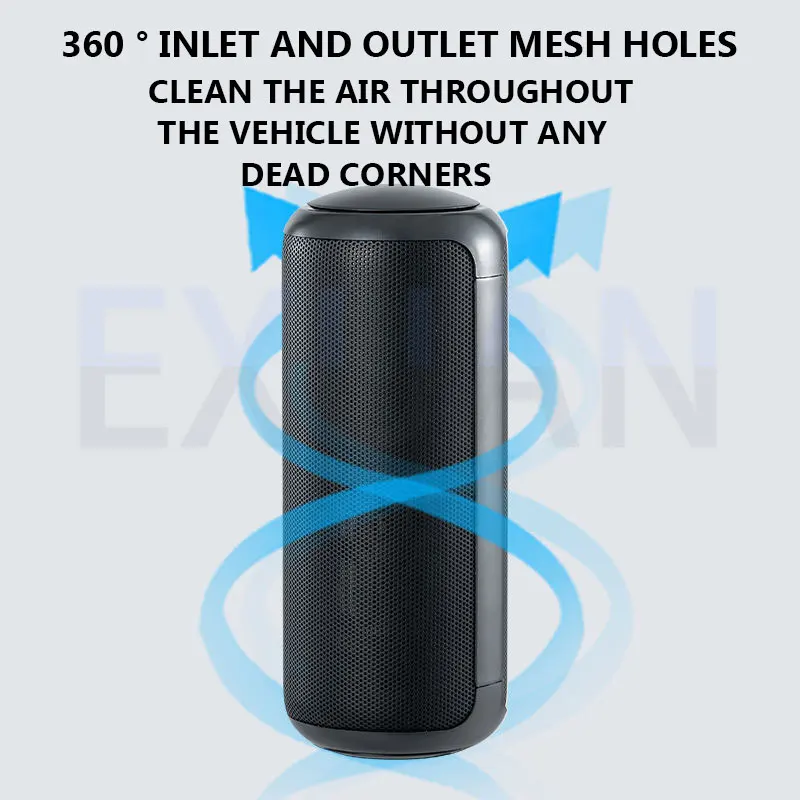 Cup Type Car Air Purifier Car Mounted Air Purifier Automobiles New Car Formaldehyde And Odor Removal Machine Car Air Deodorizer - Image 5