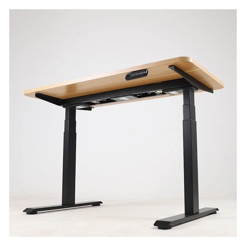 New Pre-assemble Model Dual Motor Electric Table Fast Installation Ergonomic Height Adjustable Stand Up Office Desk Frame