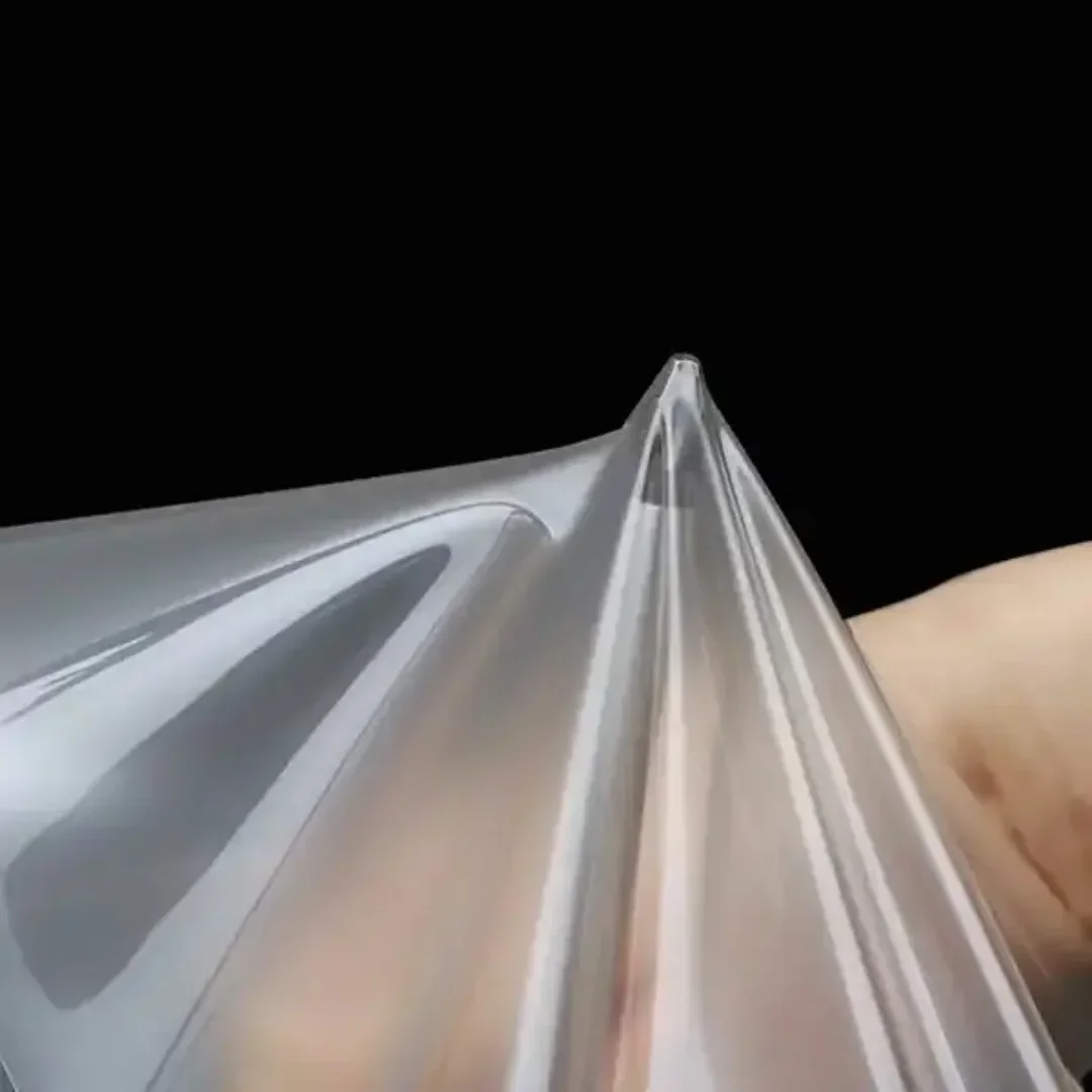 TPU-S100 Film Pelindung Cat Kustom 10mil Transparan Hidrofobik Tahan Menguning & Goresan Self-Healing TPU PPF untuk Mobil