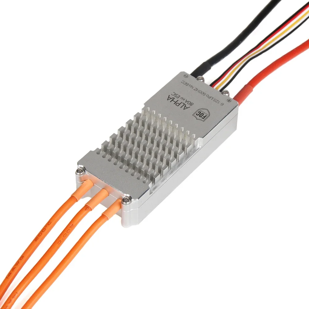 T-motor ALPHA 80A 12S HV FOC ESC For Helicopter Multi-rotor Quadcopter UAV RC Drones T-motor P80 P60