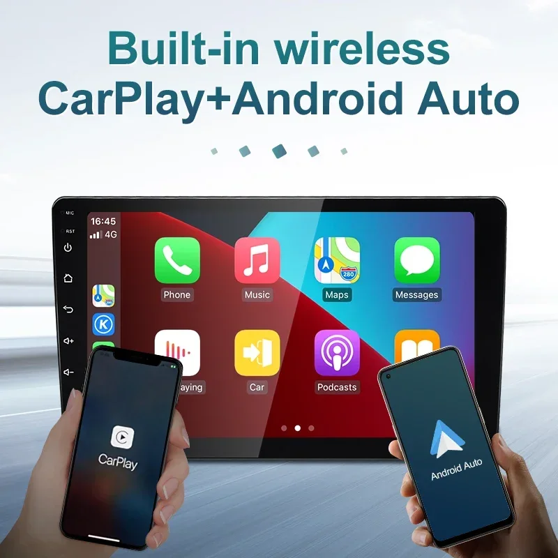 2DIN android10 T5 360 Panorama Car Radio 9/10inch Universal Host Player Navigation Video Multimedia For lada Ford