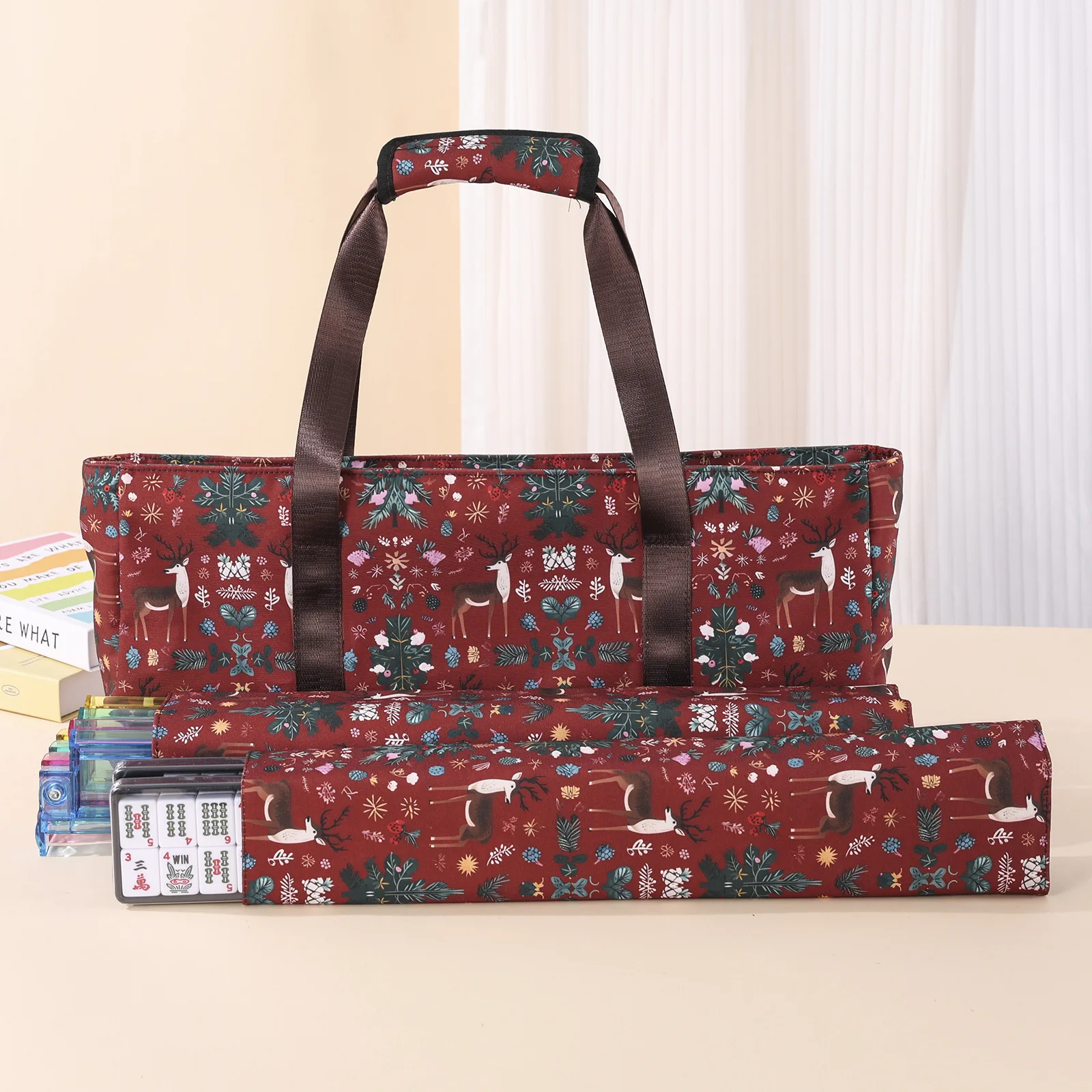 Modische neue multifunktionale Handtasche mit bedrucktem Design, tragbar, hoher ästhetischem Wert, großes Fassungsvermögen. – Detail 2