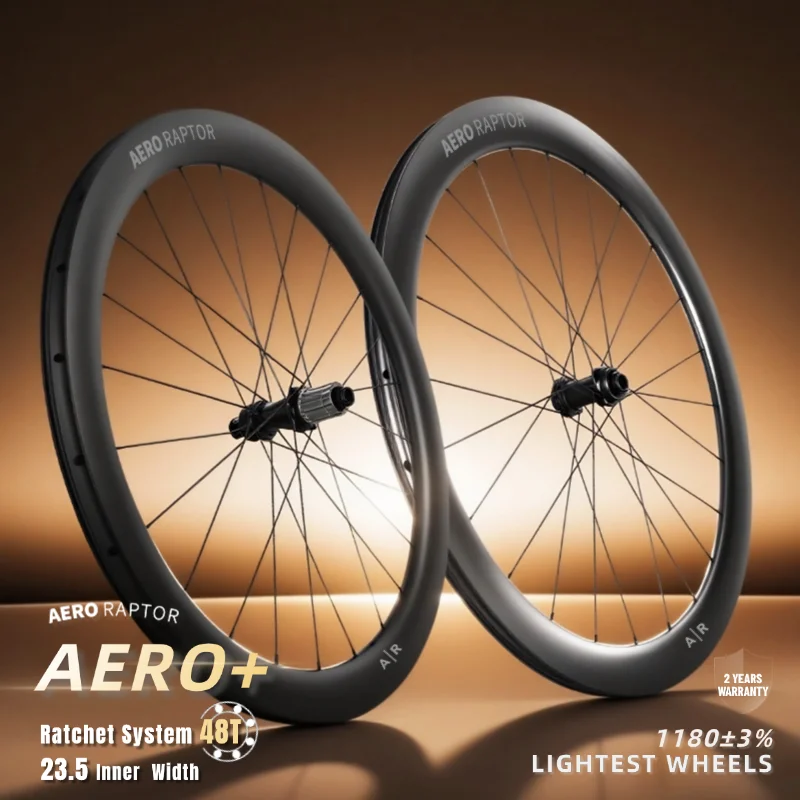 

Карбоновая колесная пара AR AERO+ 700C, легкий гравийный шоссейный велосипед, 23 мм, внутренняя ширина, обод с крючком, 48T, трещотка, дисковый тормоз, бескамерный, готовый, 1250 г