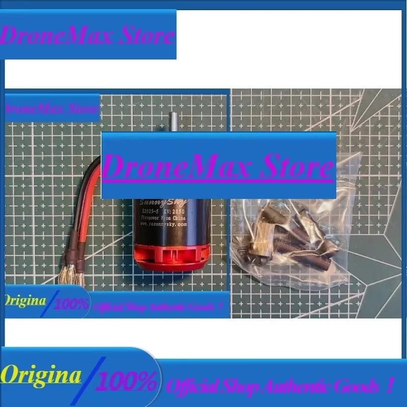DroMaSsSunnysky S2825 2825 2050KV With 15T Gear 52mmX36mm Brushless Motor 5MM Shaft For Trex 500 Size LC500 RC Helicopter 4-6S L
