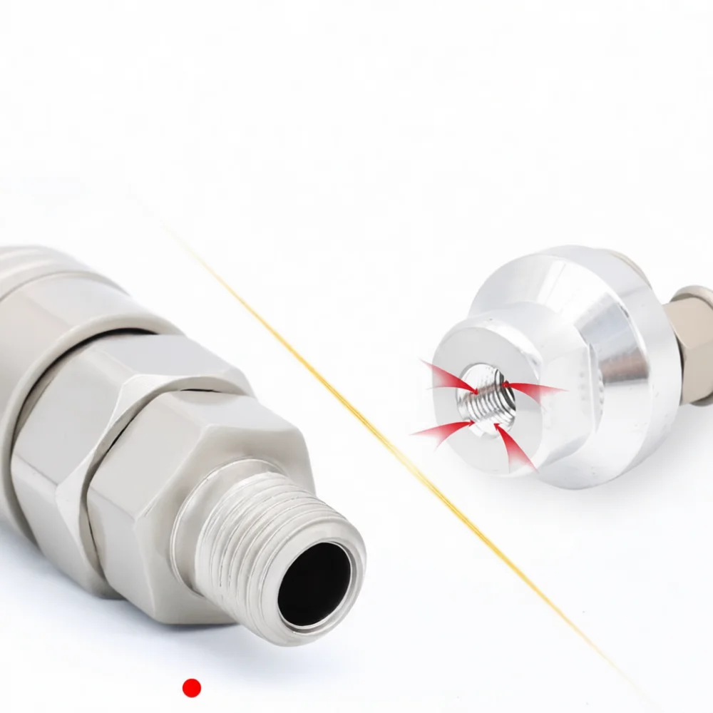 C Type Air Fitting Self Locking Quick Connector Pneumatic Hose Coupling Adapter For Chenchi Compressor Tool Quick Release