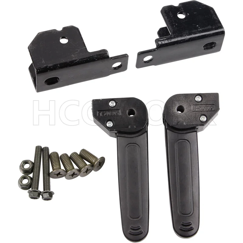 

Electric Bike Accessories Rear Foot Pegs Pedal Footrests Rebound for Niu U1/u+/us/uqis/u1c/uqi