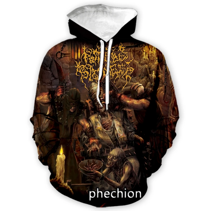 phechion New Fashion Men/Women Cannibal Corpse 3D Print Long Sleeve Hoodie Casual Sweatshirt Hoodies Men Pullover A13