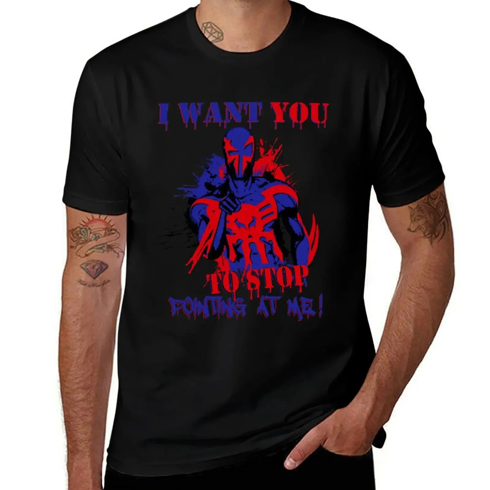 

Spider-Pointer 2099 T-Shirt Clothing man clothes Funny t-shirt animal prinfor boys mens funny t shirts