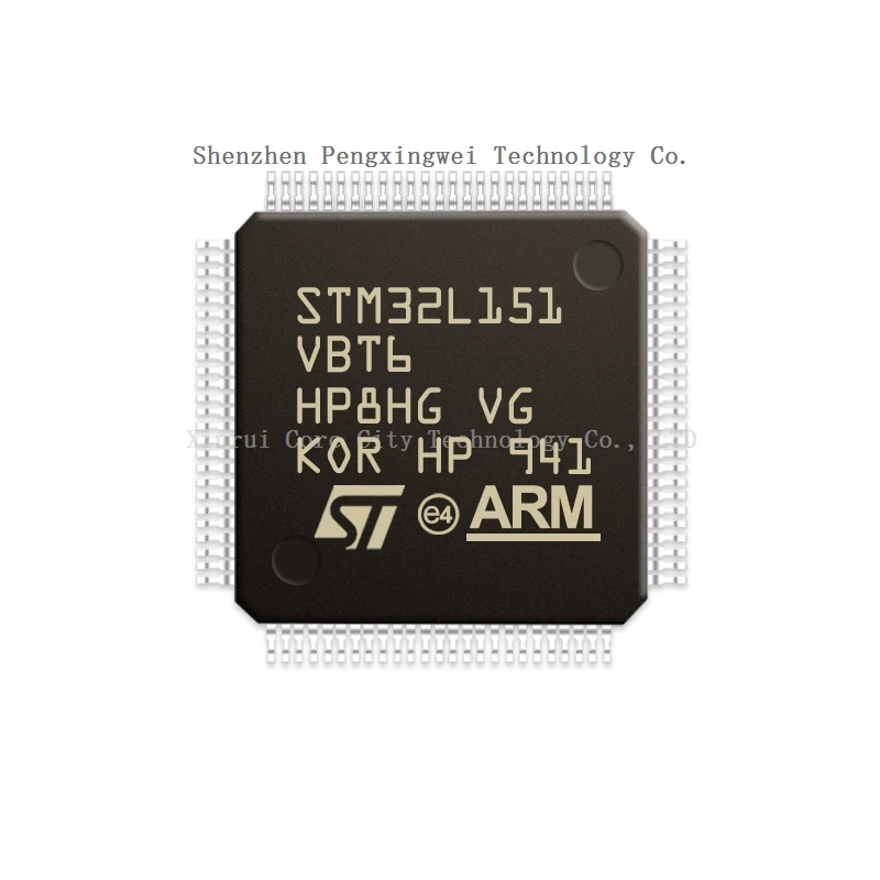 STM STM32 STM32L STM32L151 VBT6 STM32L151VBT6 In Stock 100% Original New LQFP-100 Microcontroller (MCU/MPU/SOC) CPU