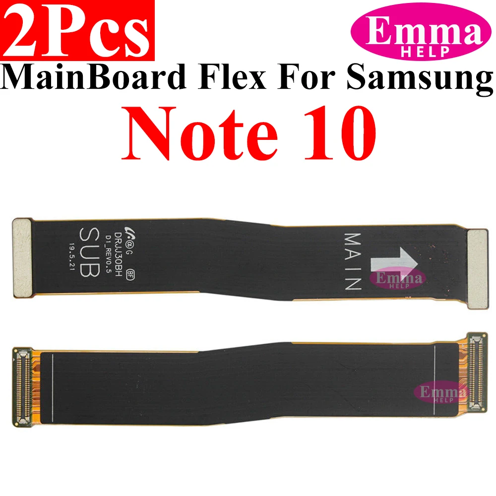 EmmaHelp 2Pcs Mainboard Flex Cable Motherboard Dock For Samsung  Note 20 10 Plus A20 A30 A40 A50 A60 A70 Connector Main Board