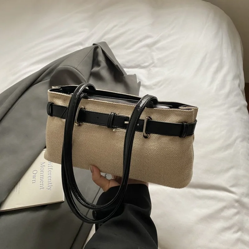 حقيبة كروس للسيدات متفوقة مصنوعة من جلد الماعز الراقية بلجيكا ونمط أنيق وواسع