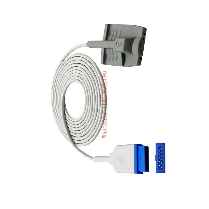 Adult Finger Clip Blood Oxygen Probe Cable B20 B60 B450 B650
