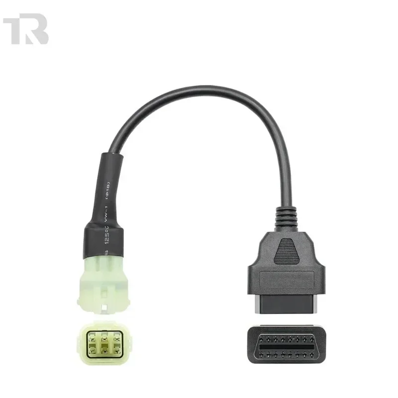 Universal 6PIN To 16PIN OBD2 Diagnostic Cable for Ktm Motorcycles, Expansion Adapter for Diagnostic Tools