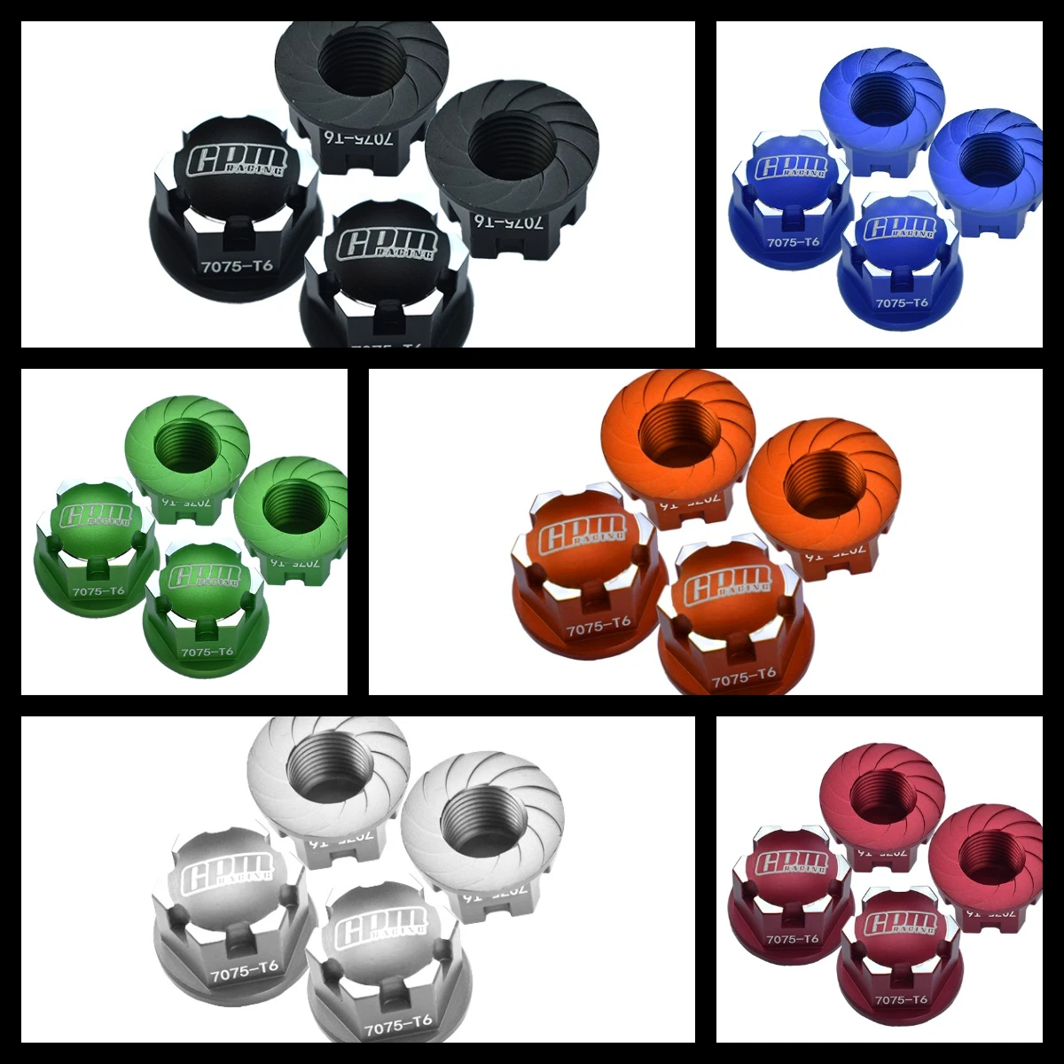 

GPM Aluminum 7075 Wheel Lock For TRAXXAS E-Revo 2.0 Sledge Maxx W/Widemaxx