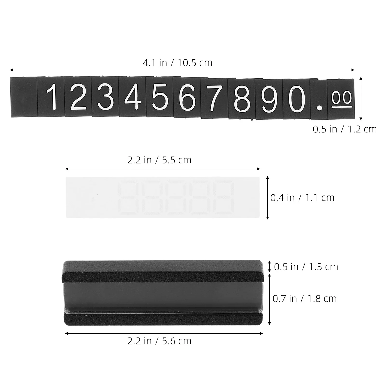 1 مجموعة من مكعبات عرض الأسعار الحديد ثلاثية الأبعاد للمجوهرات تسعير العلامات متجر بيع بالتجزئة عداد بيع علامة حامل مجلد التسمية