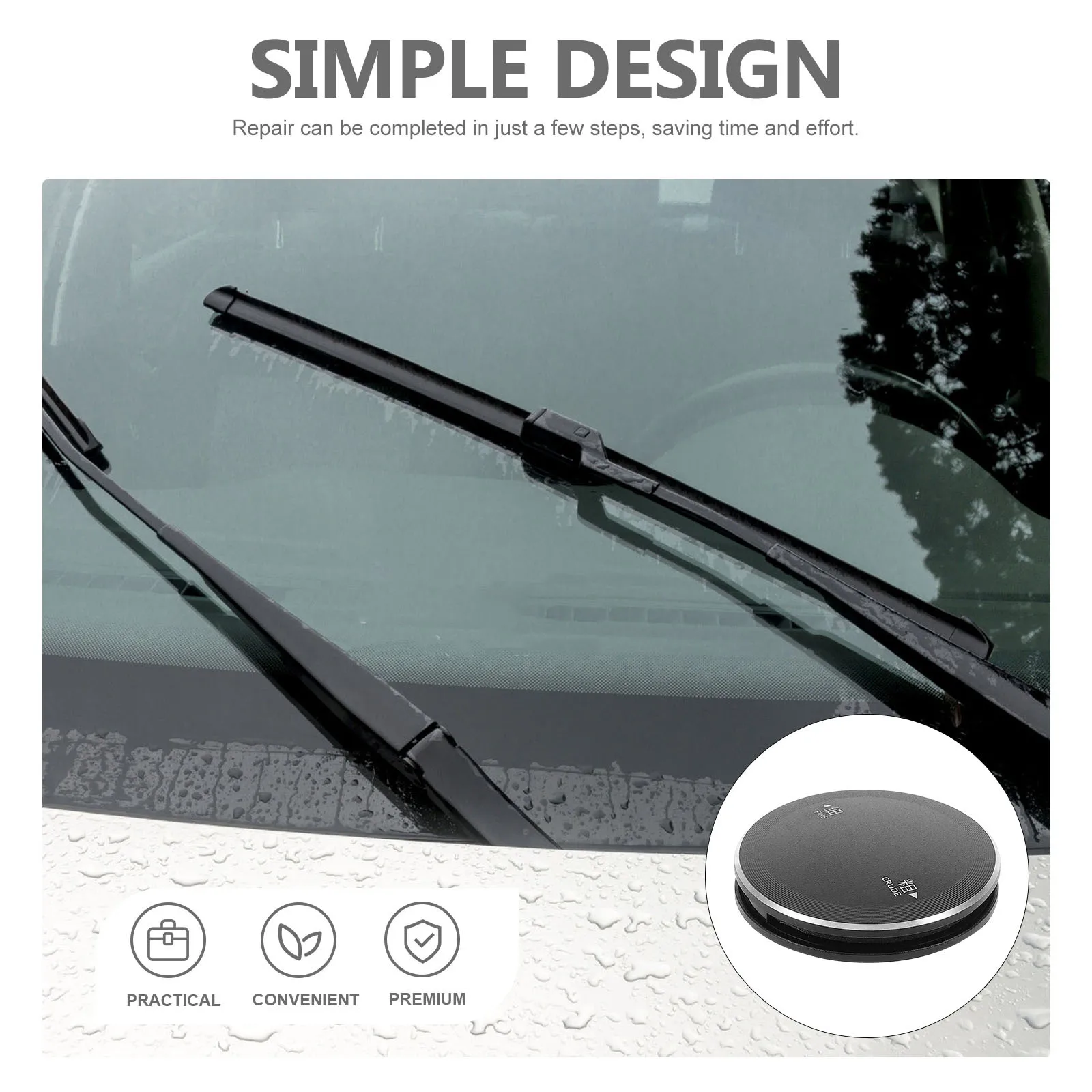 

Car Wiper Repairer Tool Universal Alloy Windshield Wiper Strip Repair Car Accessory Windshield Wipers Repair Tool
