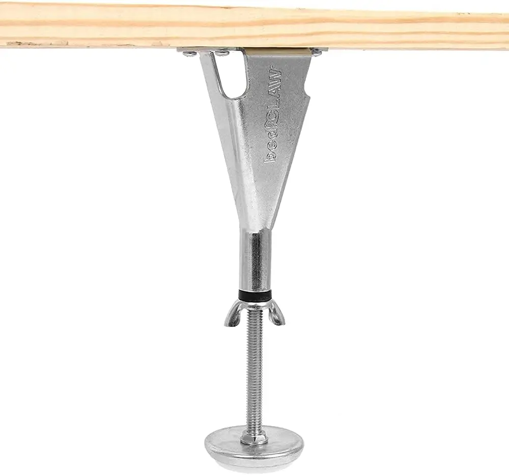 

Unibody Adjustable Height Bed Frame Slat Center Support Leg, (Single)