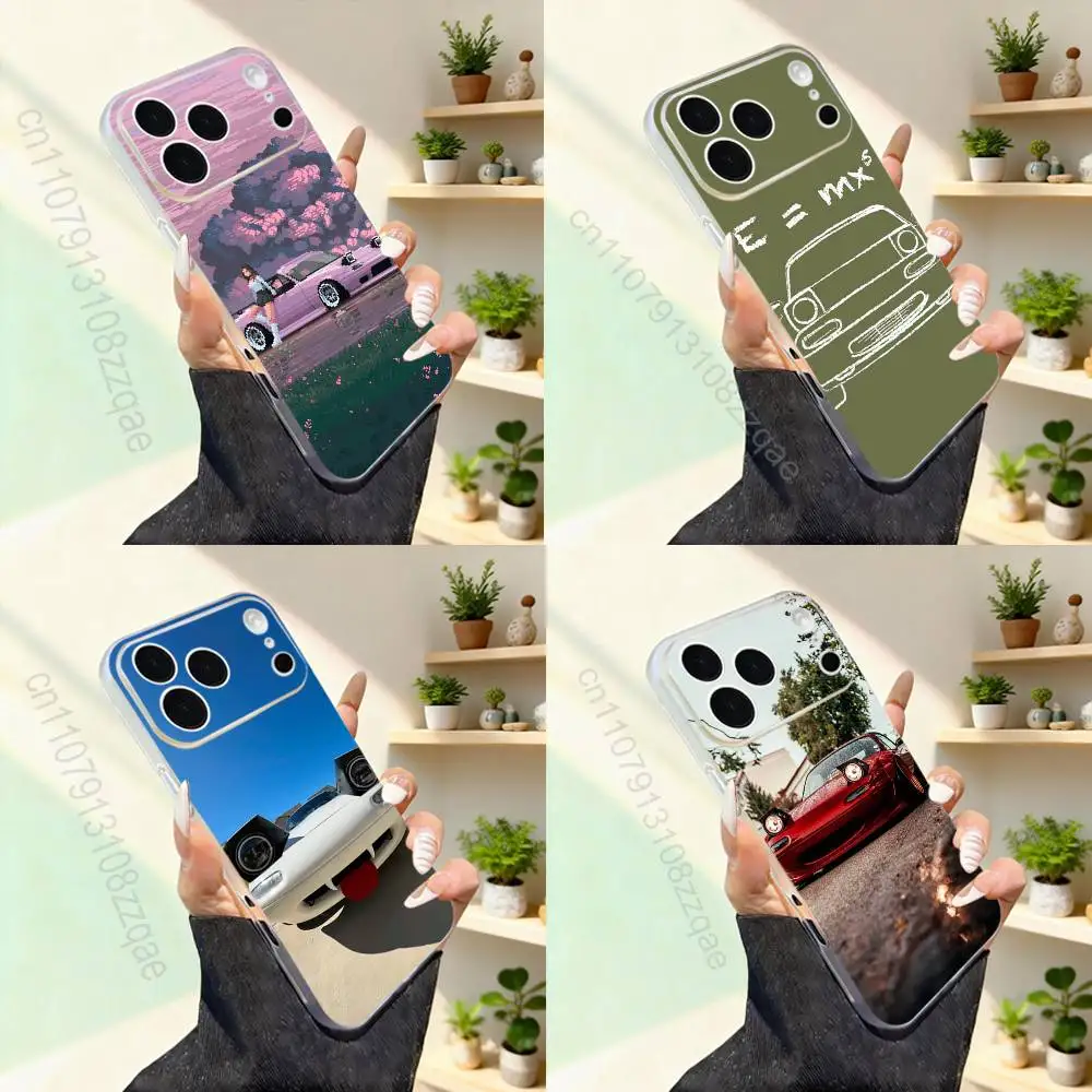 

Cute M-Miata 30Th Mx5 For iPhone 11,12,13,14,15,16,17,Pro,Max,Plus,Mini,SE4,E Phone Case Magnetic For Magsafe Wireless