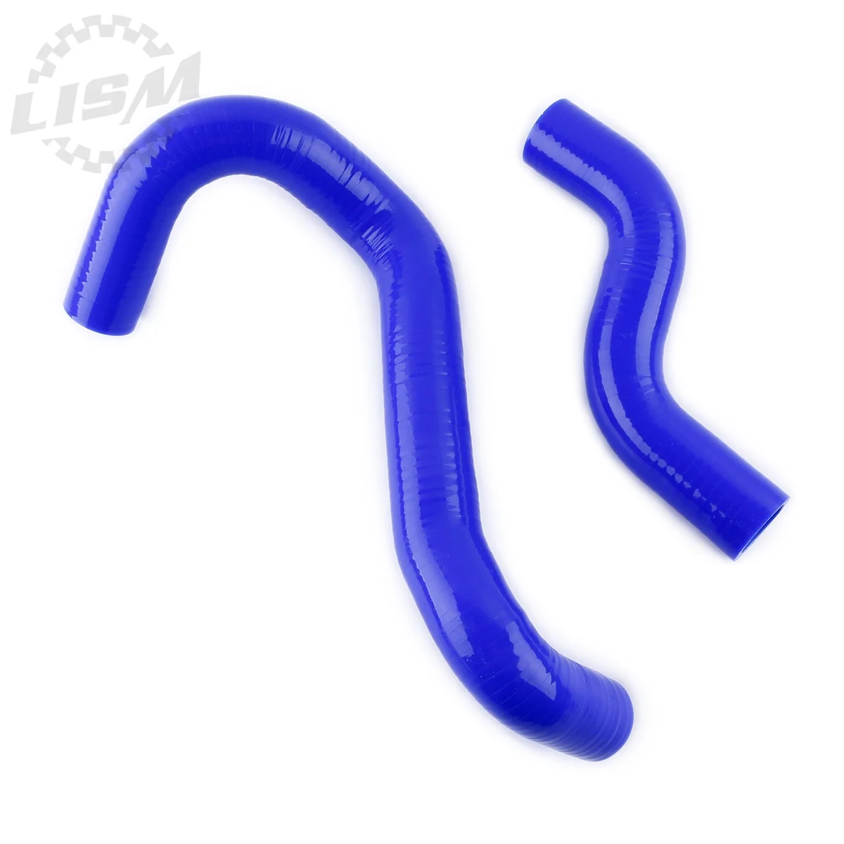 2PCS For 1975-1978 Nissan Datsun 280Z S130 2.8L 1976 1977 3-ply Silicone Coolant Radiator Hose Kit Upper and Lower Pipe Tube