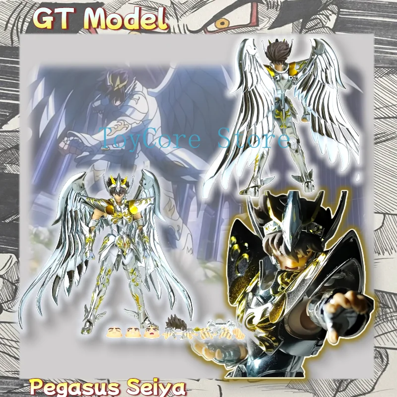 

In Stock GT Saint Seiya Myth Cloth EX God Cloth Pegasus Seiya Action Figure Collectible Movable Anime Model Toy Gift for Fans
