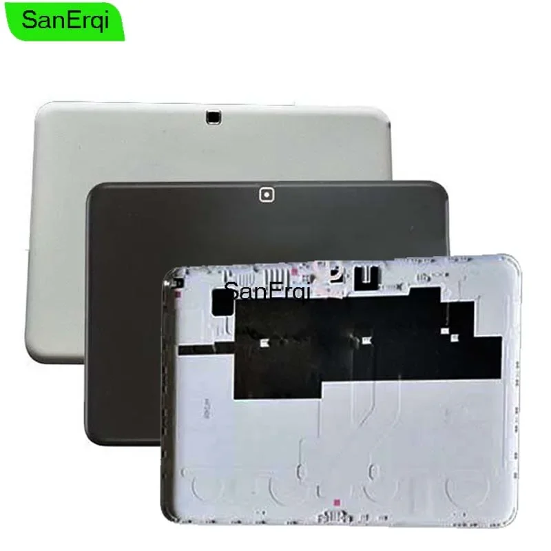 For Samsung Galaxy Tab 4 T530 T531 T535 SM-T530 SM-T531 Back Battery Cover Rear Door Housing SanErqi New Black / White