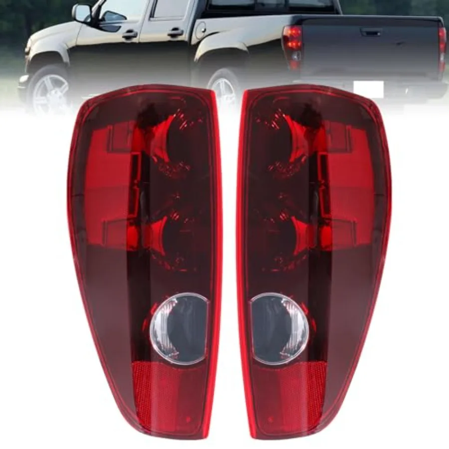 

Tail Light Compatible With Chevy Colorado GMC Canyon 2004-2012 Isuzu Driver and Passenger Side Rear Light Housing Brake Lamps R