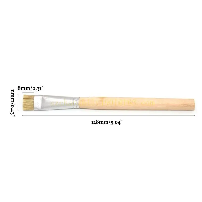 62ka 2 PCS Портативная пыльная щетка небольшая щетка в основном для очистки IC Pad