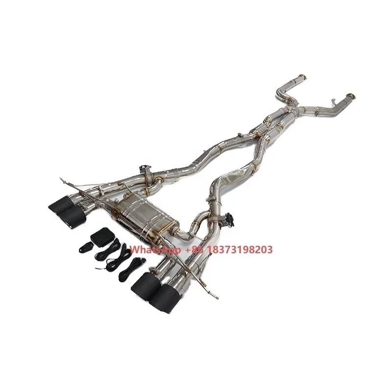 

ING Exhaust System Exhaust Catback for B M W M3 M4 G80 G82 Euro6 2021+ 3.0T S58 Engine V6 with SS304 EXHAUST PARTS