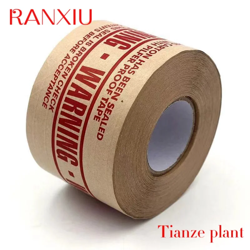 Custom 2% Discount  Strong Custom reinforced gummed Printed Kraft Paper Tape