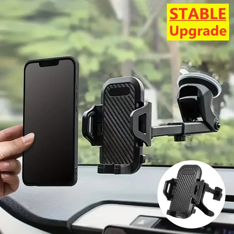 

Gravity Car Phone Holder, Air Vent Clip GPS Mobile Phone Mount, Compatible with iPhone, Xiaomi, Huawei, Samsung