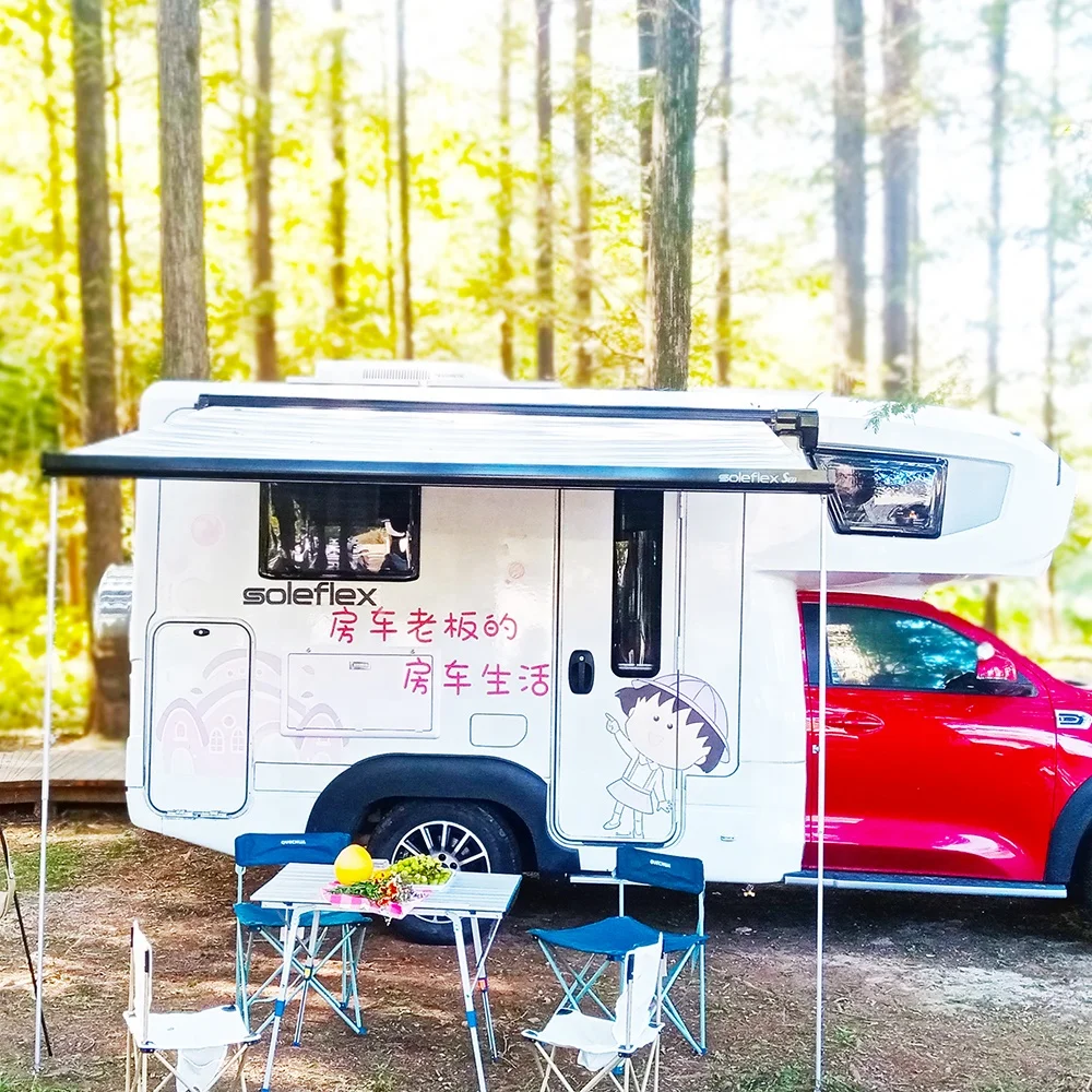 

S27E Electric RV Awning With Motor For Trailer Motohome Caravan