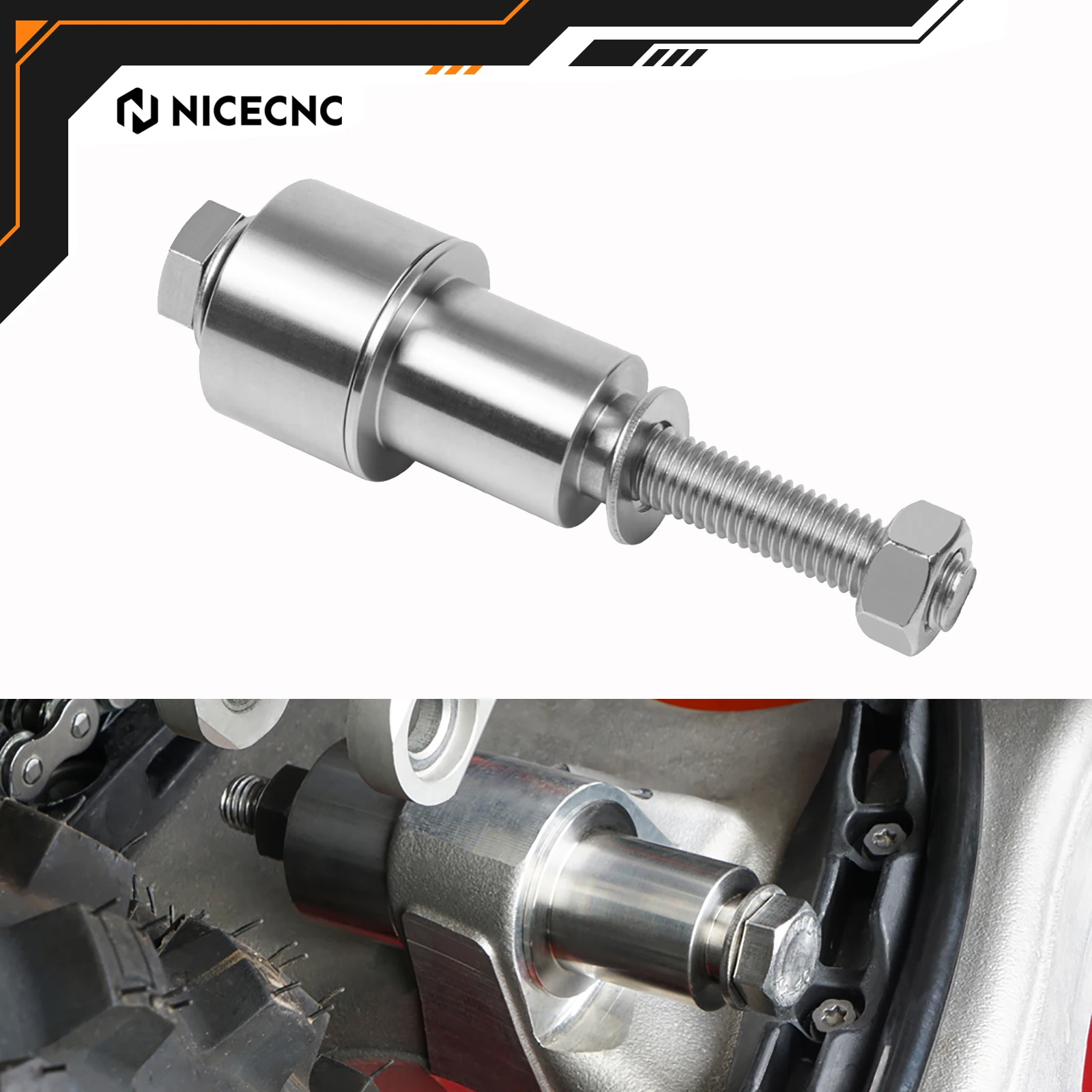 

NICECNC для KTM EXC 300 EXCF 350 XCW 500 EXC 250 XCW 300 EXCF 450 2017-2022 PDS Пресс-инструмент для нижнего амортизатора задней подвески