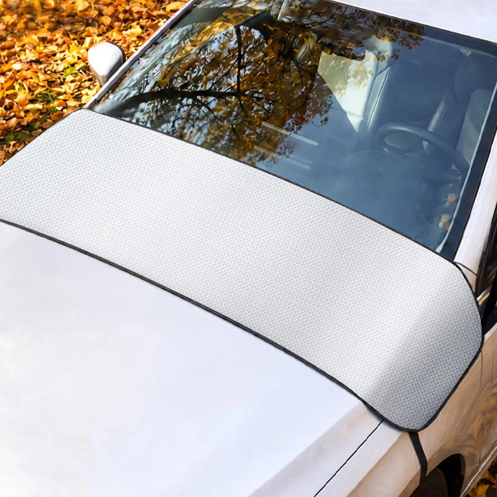 Car Windshield Leaf Protector Car Window Windproof Protective Guard Windshield Snow Protector For Outside vehicles