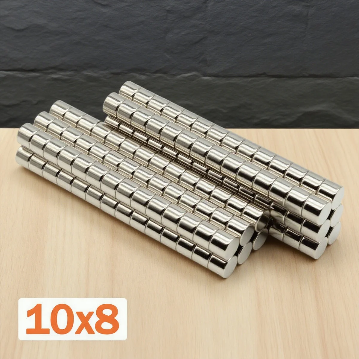 

10x8MM Round small craft magnets, for fridge, desktop - neat, traceless, no drill, for DIY fans, teachers in handmade & daily