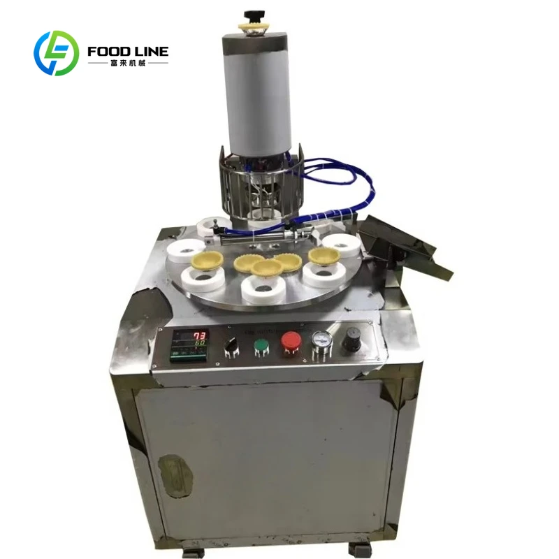 Customized Professional Egg Tart Crust Forming & Tart Pie Making Machine 220V New 304 Stainless Steel High-Accuracy Press