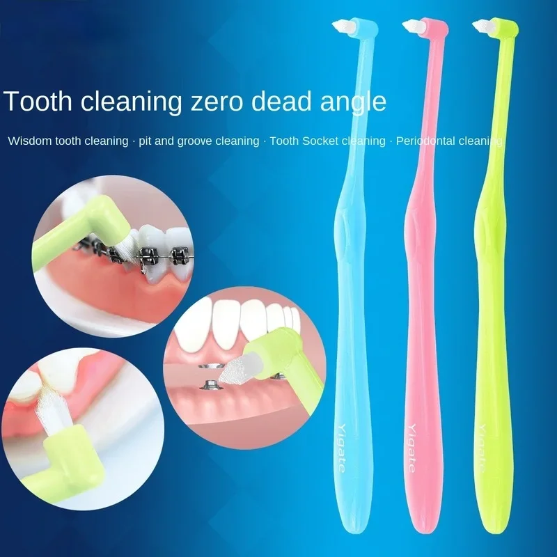 Orthodontic Soft Hair Adult Children Wear Braces Interdental Brush Small Head Wisdom Teeth Portable