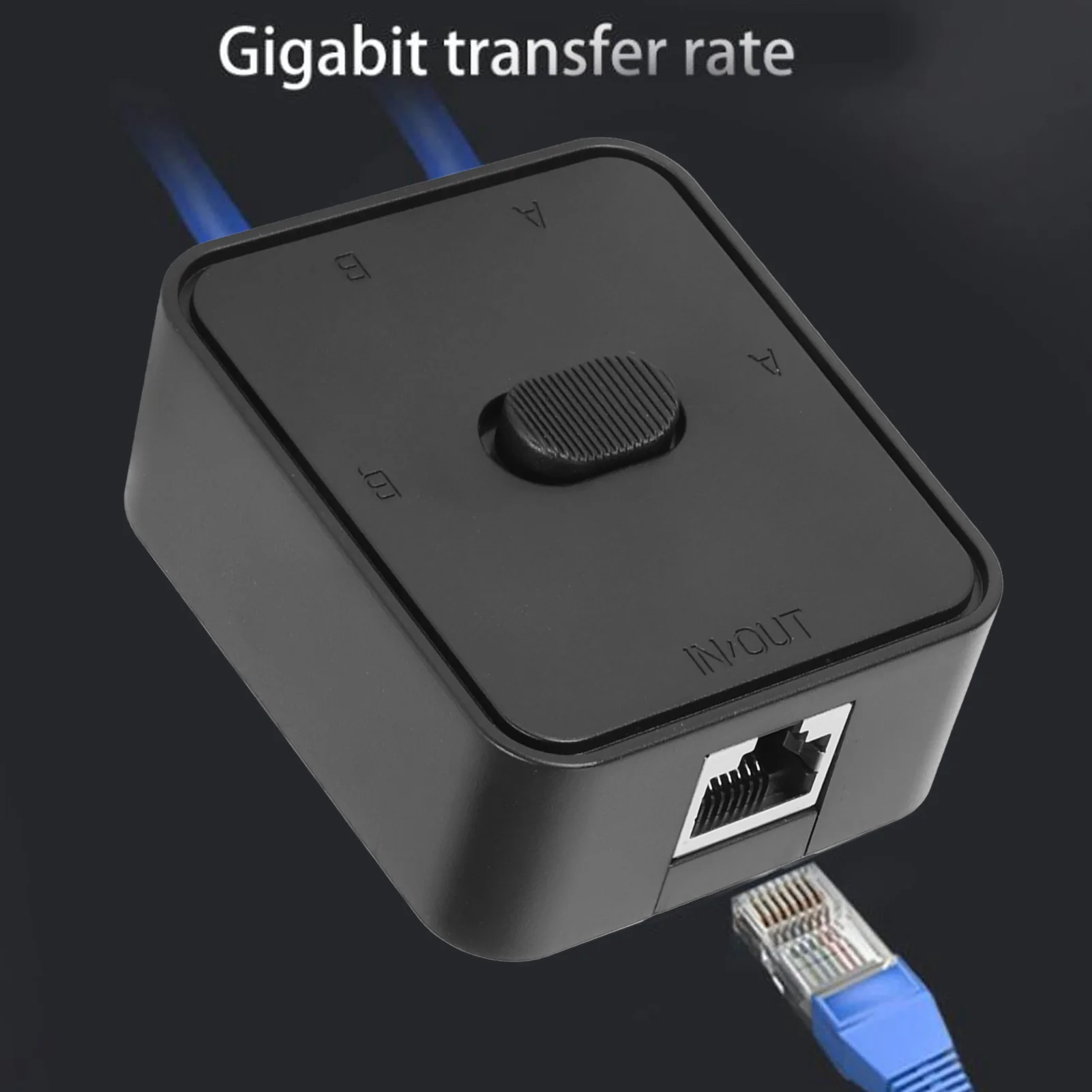 

2-портовый гигабитный сетевой коммутатор 10/100/1000 Мбит/с, 2 входа/1 выход, 1 вход/2 выхода, PoE-удлинитель, разветвитель/селектор Ethernet RJ45 для Cat6