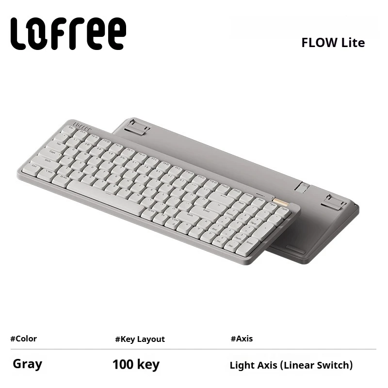 Lofree FLOW Lite 84/100Keys Mechanical Keyboard Wireless 2.4G