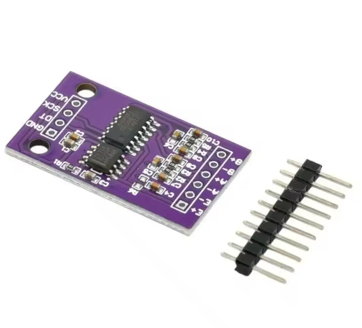 CS1237 24-bit ADC Module Onboard TL431 External Reference Chip Single-channel Weighing Sensing 24bit CS1238 Dual Channel