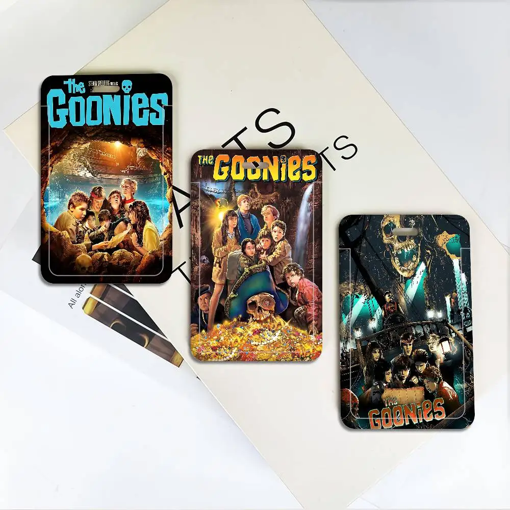 

Классическая рабочая карта The G-Goonies Movies с ремешком на шею, чехол-держатель для рабочей карты, сумка-чехол для удостоверения личности, деловых и кредитных карт