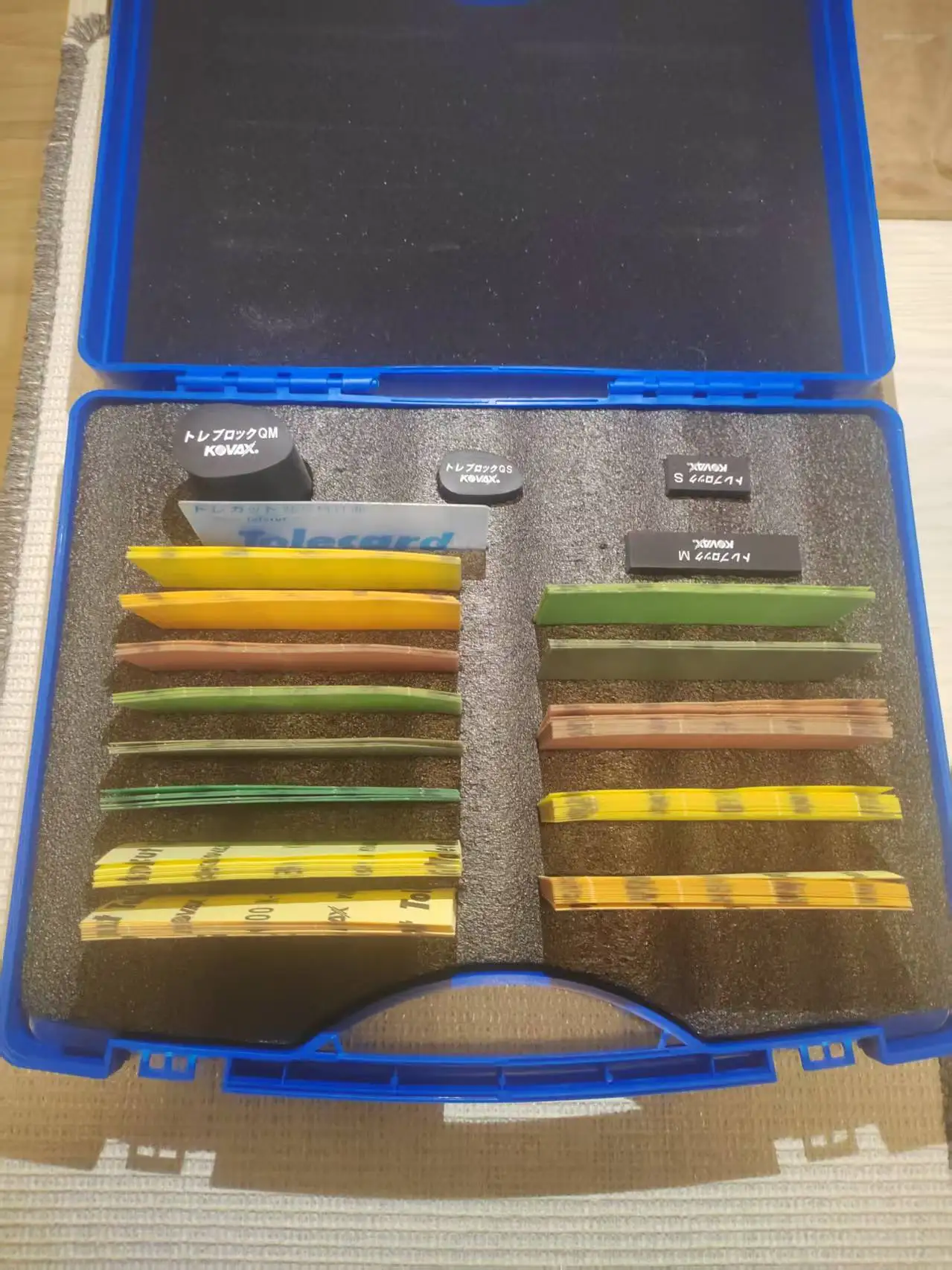 

1 комплект для Kovax Tolekit, импортная из Японии квадратная сухая шлифовальная бумага для полировки, зернистость 400-3000, автомобильный набор абразивных красок-спрей