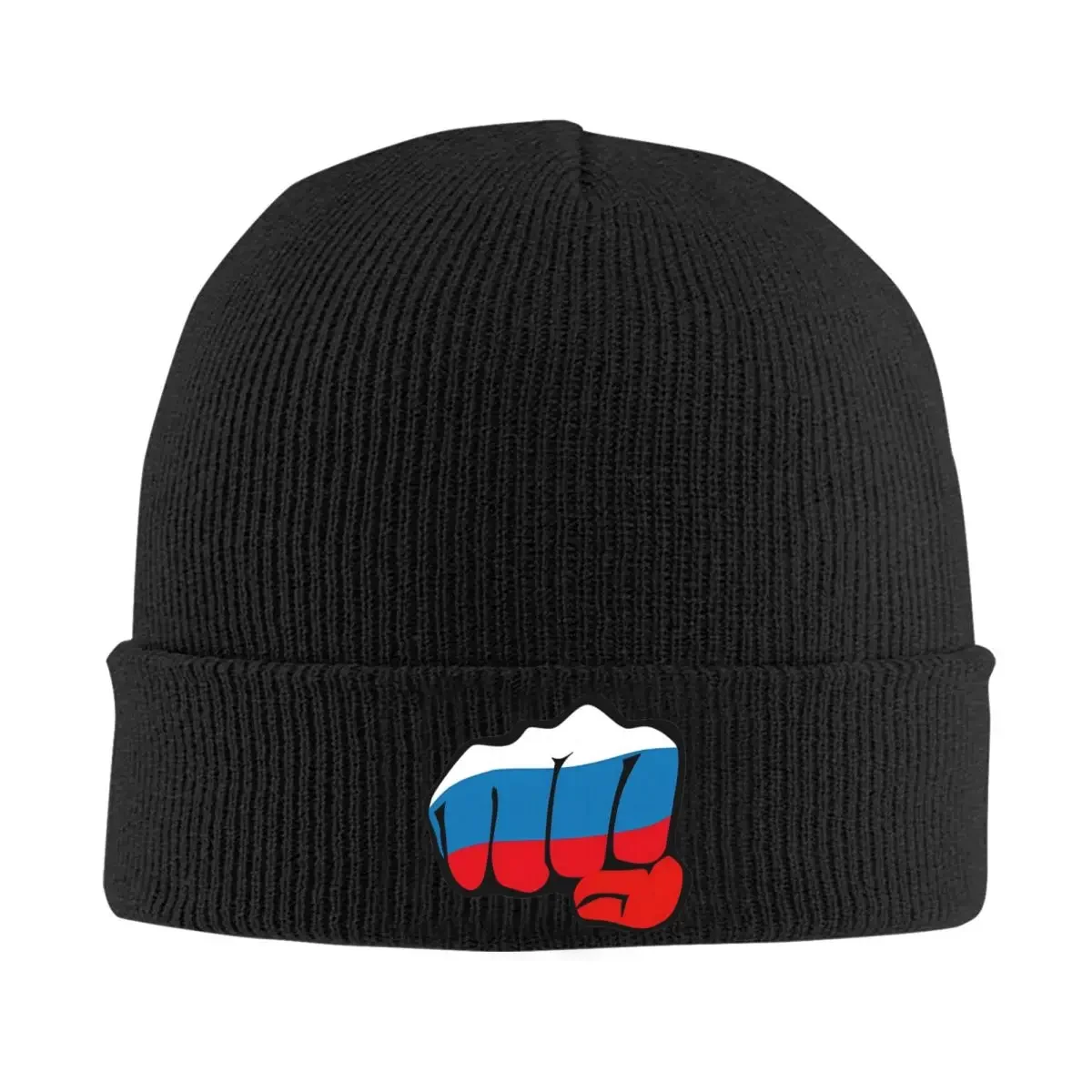 177 Fist Russia Flag Flag Kulak Russia Knitted Hat Beanie Winter Hat Warm Fashion CCCP Caps Men Women