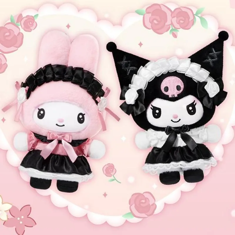 Echte Toptoy Sanrio Characters Angel Garden Series Pluche Blind Box Cute My Melody Kuromi Doll Bag Hanger Mystery Surprise Box