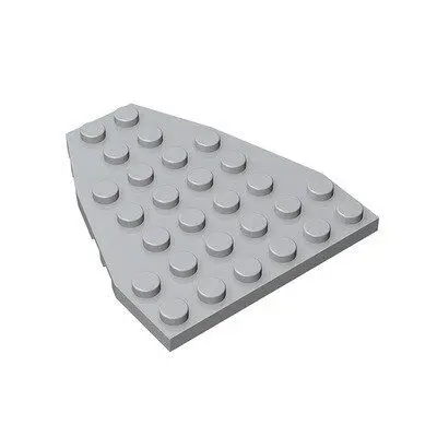 MOC 50303 China domestic small particle mosaic building block spare parts 1 7x6 wedge ship baseplate