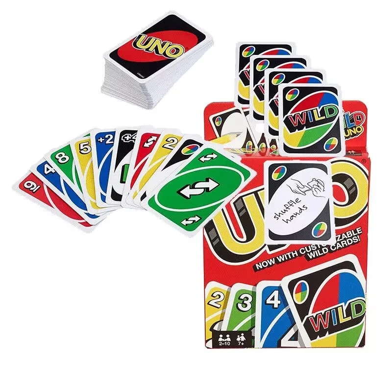 Newest Uno No mercy Game Board Games UNO Cards Table Family Party Entertainment UNO Games Card Toys Children Birthday Christmas